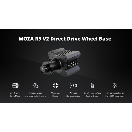 Moza R9 V2 Wheel Base